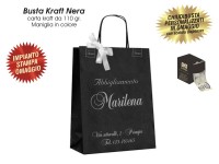 BUSTE IN CARTA KRAFT NERA